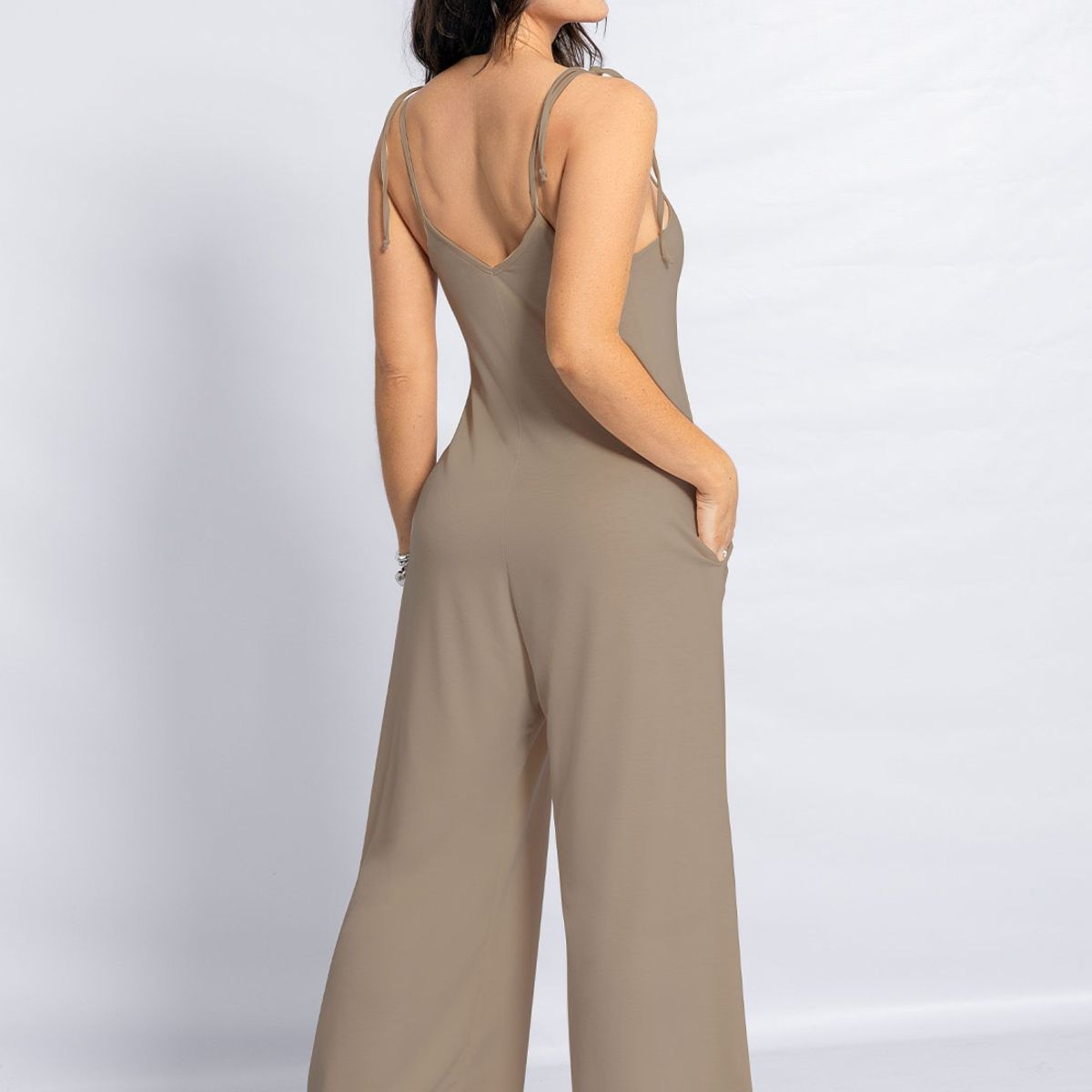 MARKETING PERSONAL - Enterizo Largo Mujer Café Pardo Mp 7230