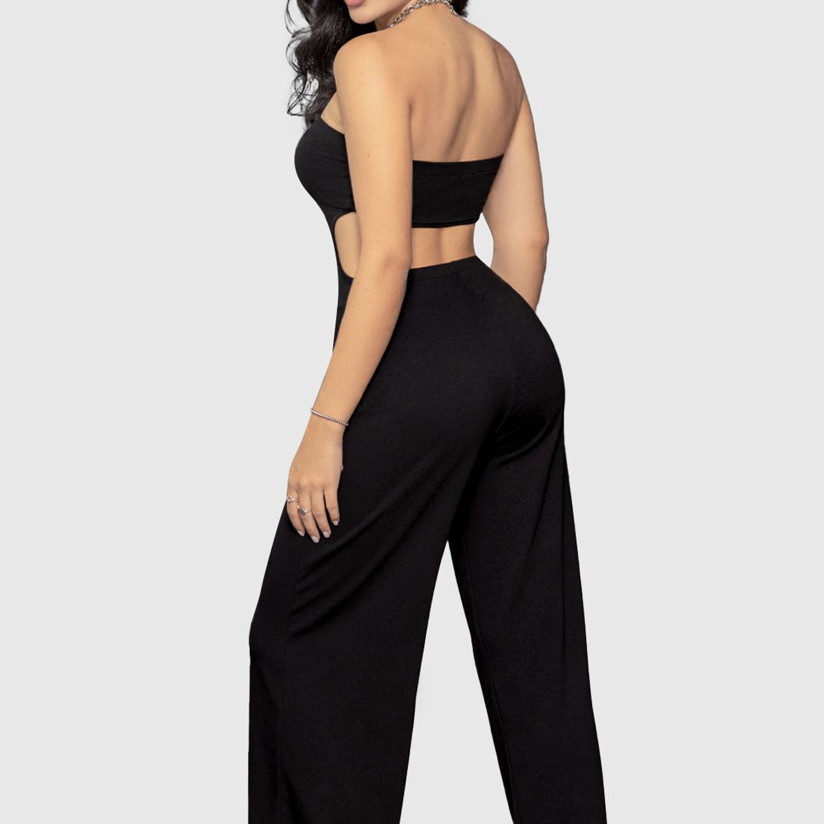 MARKETING PERSONAL - Enterizo Largo Mujer Negro Mp 110792