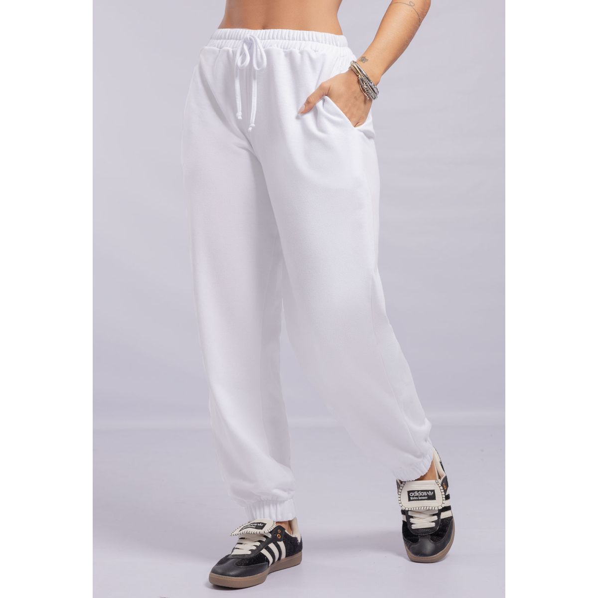 MARKETING PERSONAL - Jogger Mujer Blanco Mp 110793