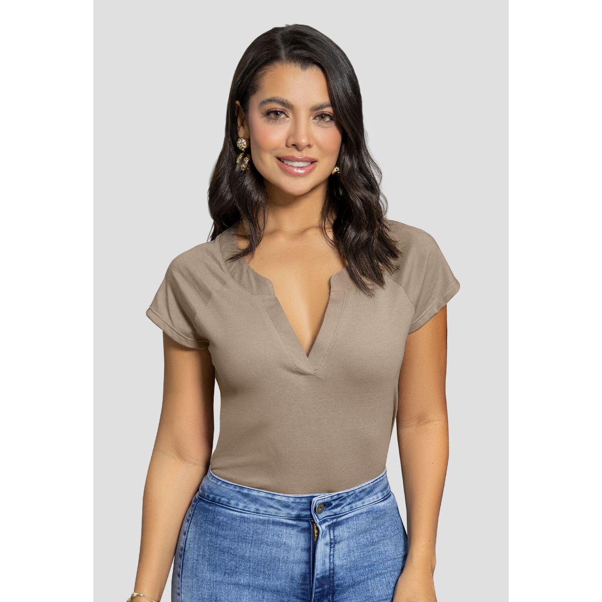 MARKETING PERSONAL - Blusa Mujer Café Pardo Mp 104190