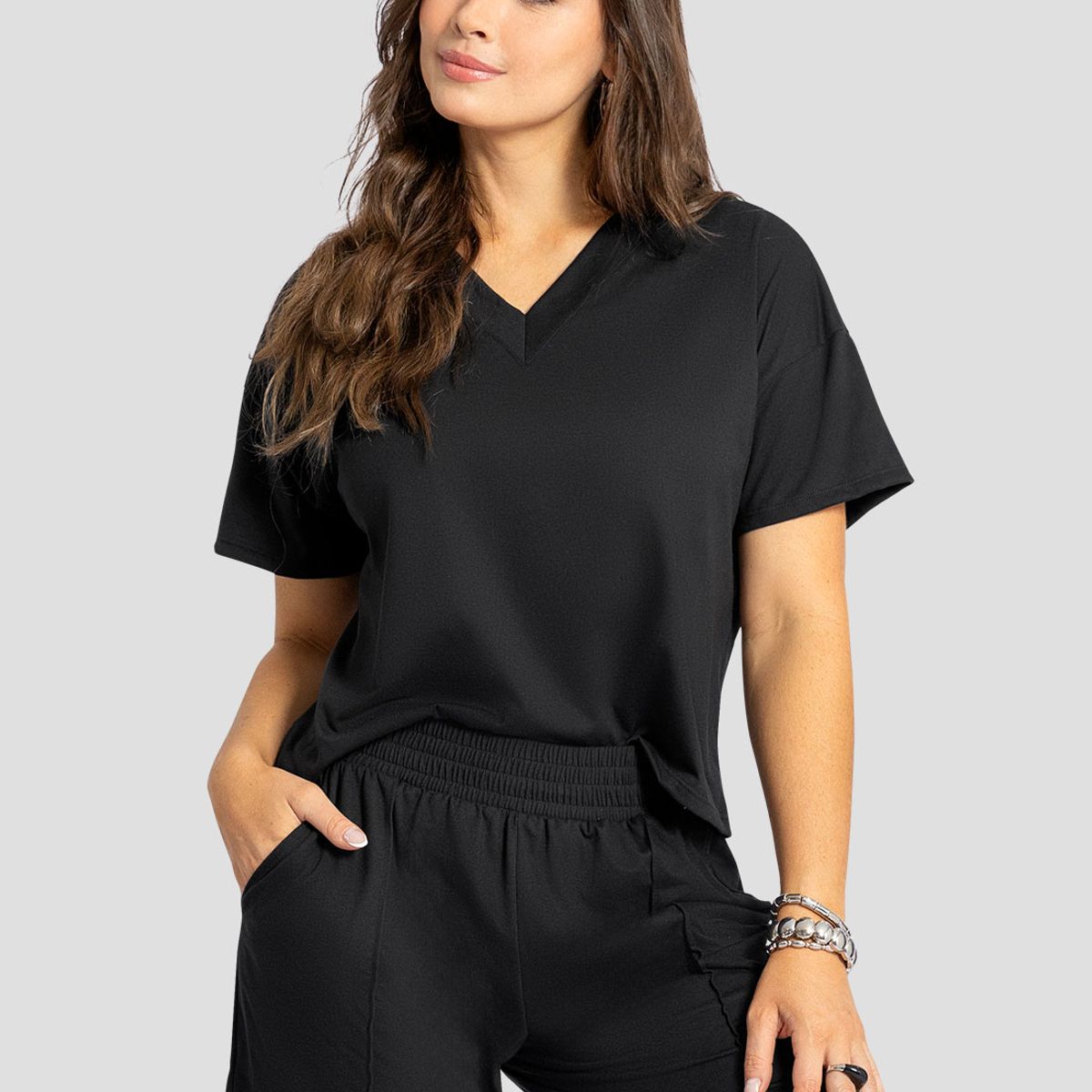 MARKETING PERSONAL - Conjunto Mujer Negro Mp 110863