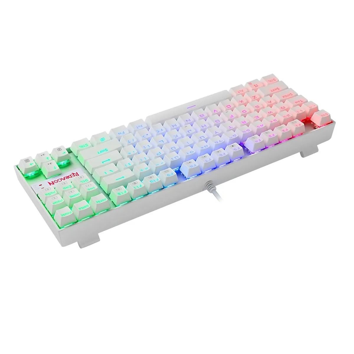 REDRAGON - Teclado Mecanico Gamer Rgb Switch Rojo Redragon Kumara K552w