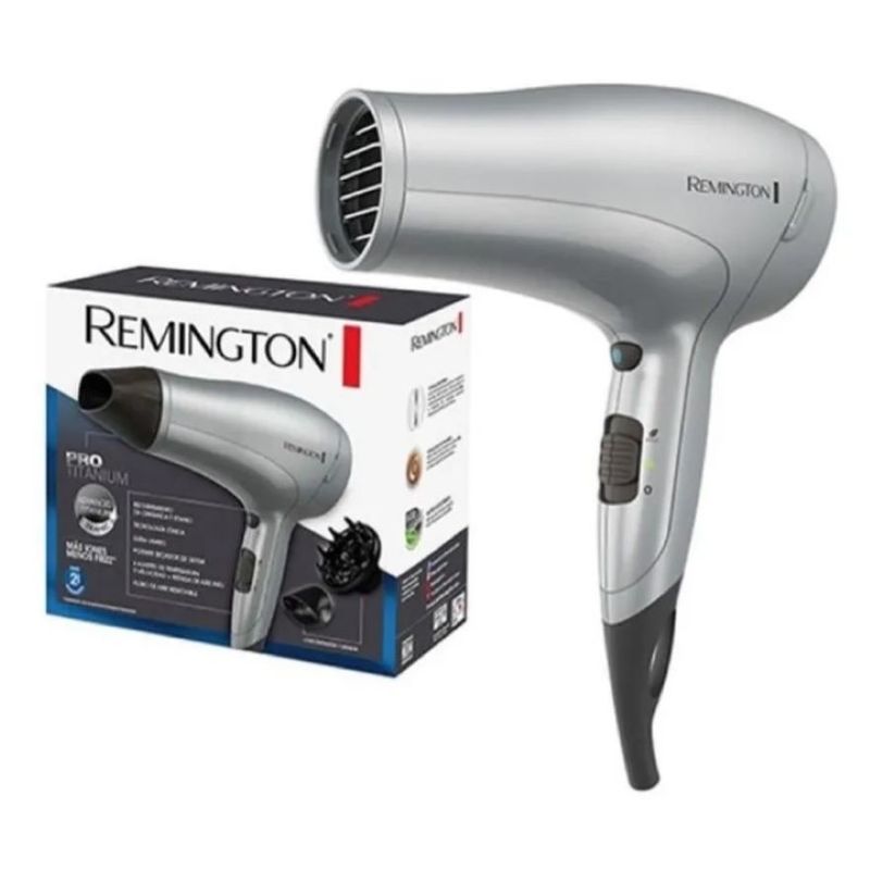 REMINGTON - Secador Remington Pro Titanium Ceramic Iones Dos Boquillas