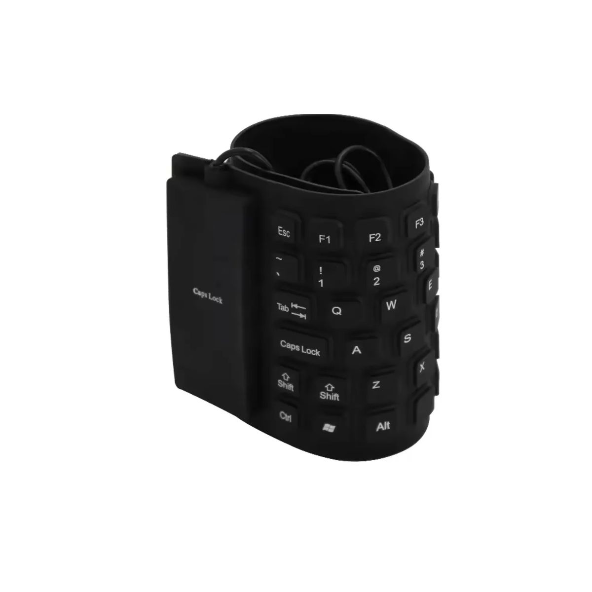 GENERICO - Teclado Silicona Plegable, Con Cable Usb, 85 Teclas, Teclado