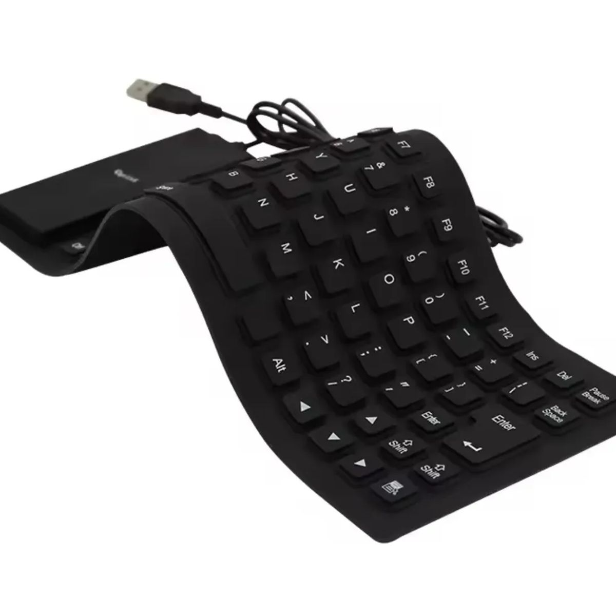 GENERICO - Teclado Silicona Plegable, Con Cable Usb, 85 Teclas, Teclado
