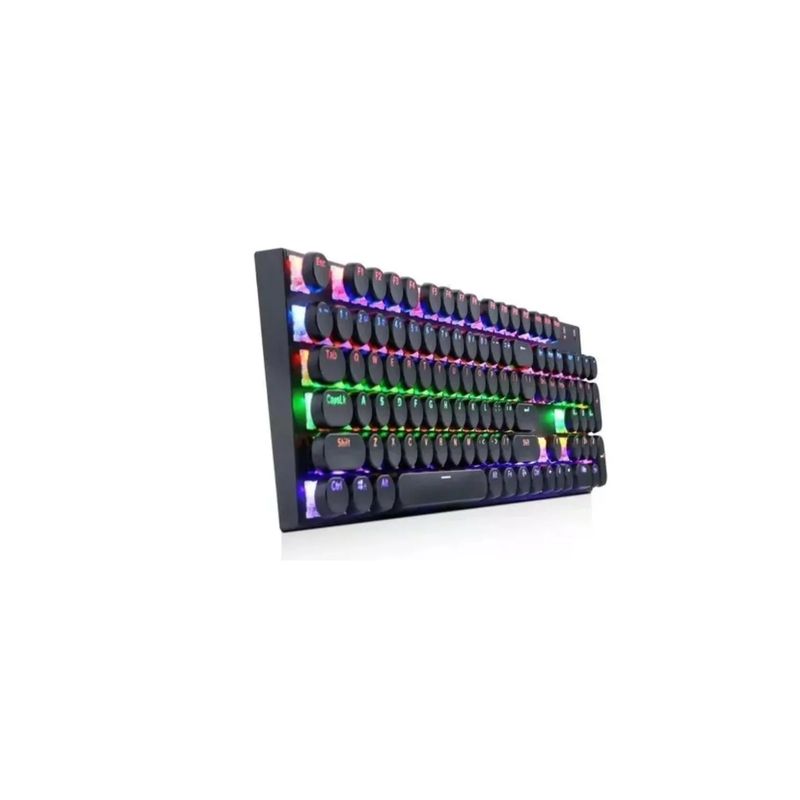 GENERICO - Teclado Gamer Jg 666 Mecánico Rgb Usb Ergonómico