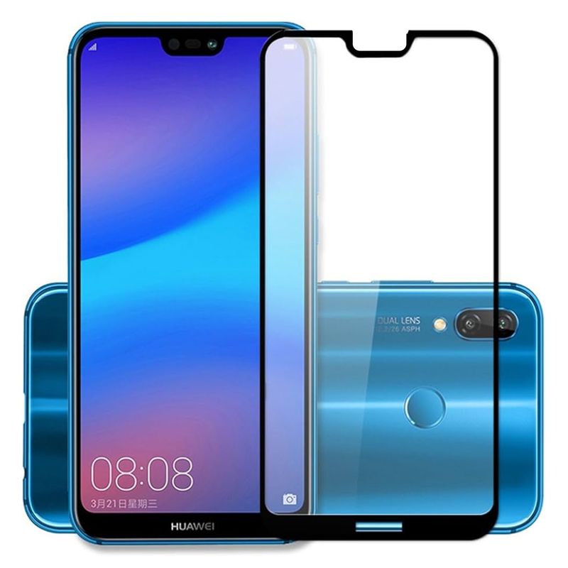 GENERICO - Cerámico Brillante Protector Pantalla Compatible Huawei P20 Lite