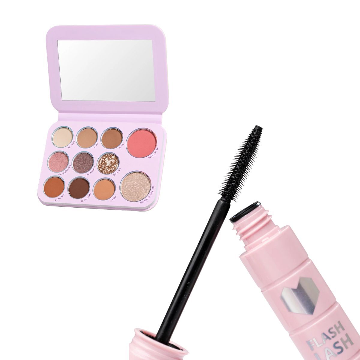 GENERICO - Paleta Sombras + Pestanina Anik Flash Lash