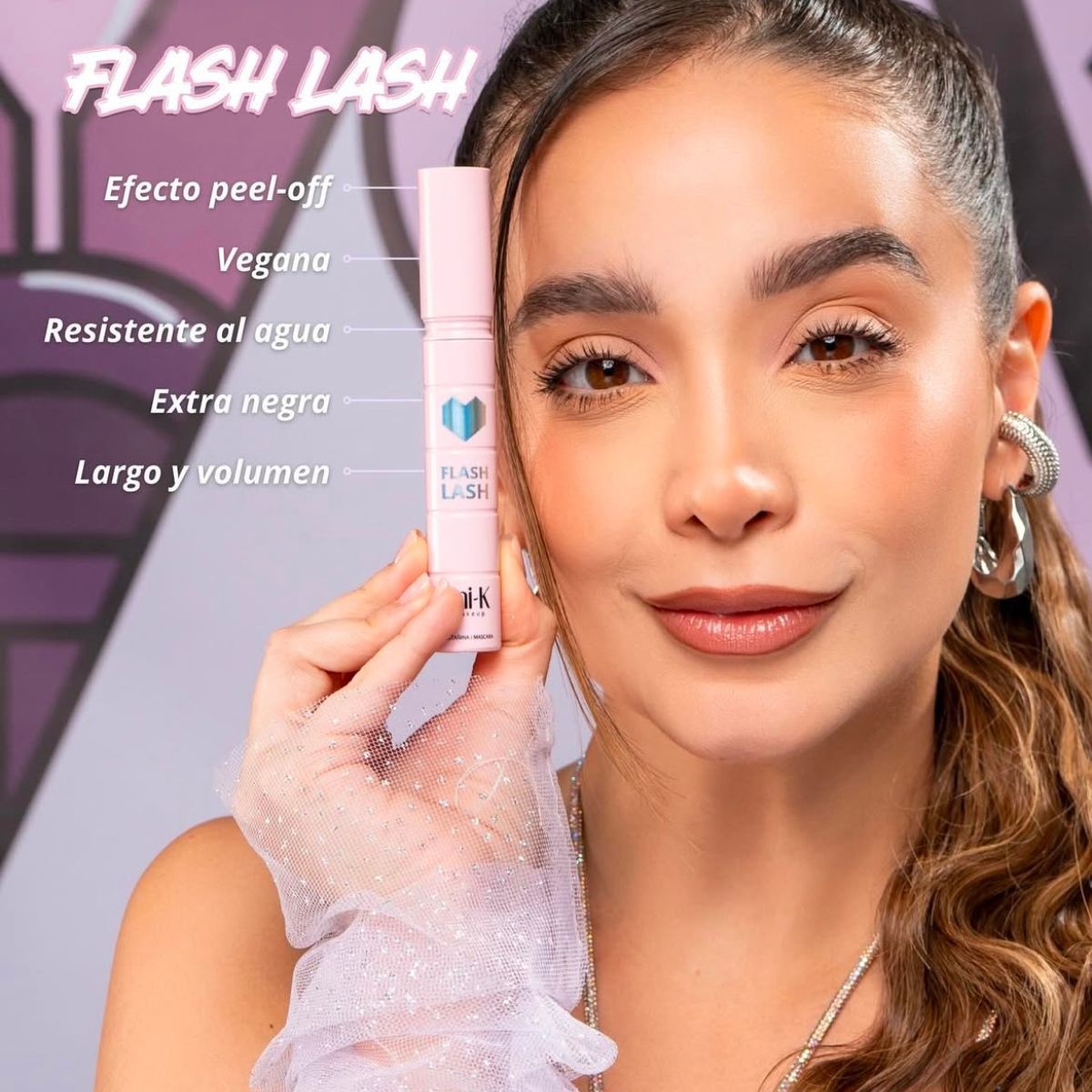 GENERICO - Paleta Sombras + Pestanina Anik Flash Lash