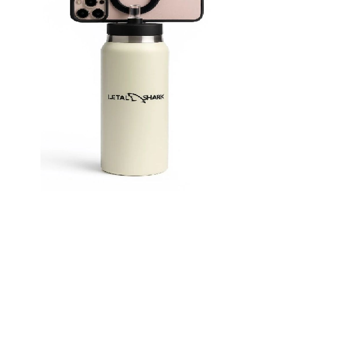 GENERICO - Termo con soporte magnético para celular botella deportiva