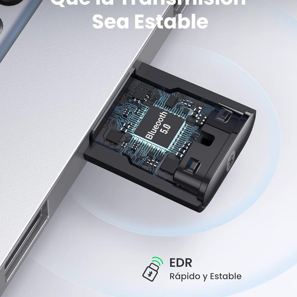 UGREEN - Ugreen Bluetooth 5.0 (20 Metros Y 5 Dispositivos A La Vez )