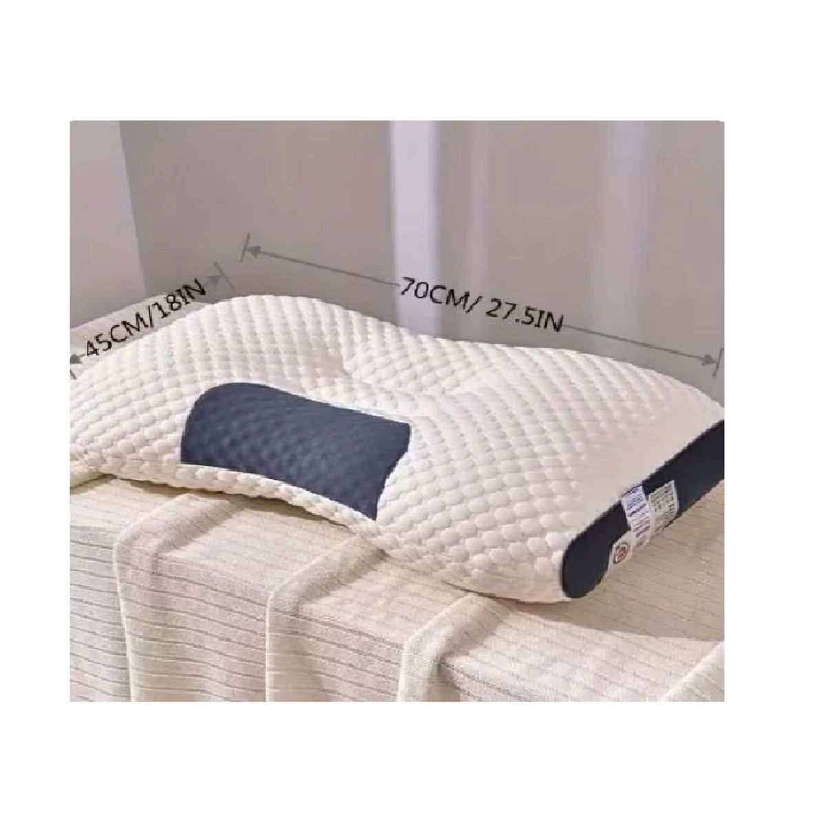 SKY - Almohada Ortopédica Cervical Descanso Transpirable Cuello