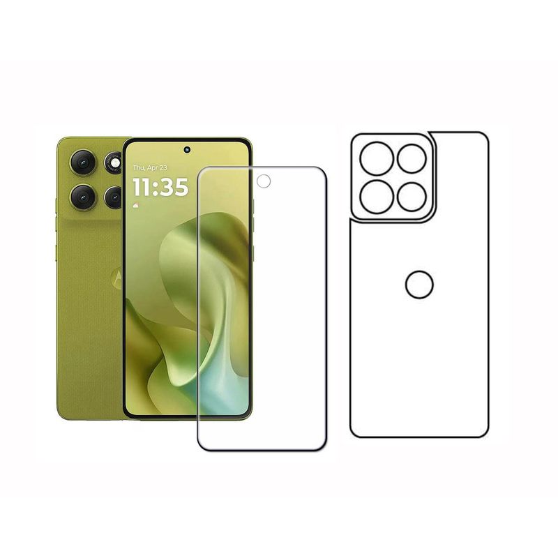GENERICO - Protector Pantalla Y Trasero Hidrogel Para MOTOROLA MOTO G86