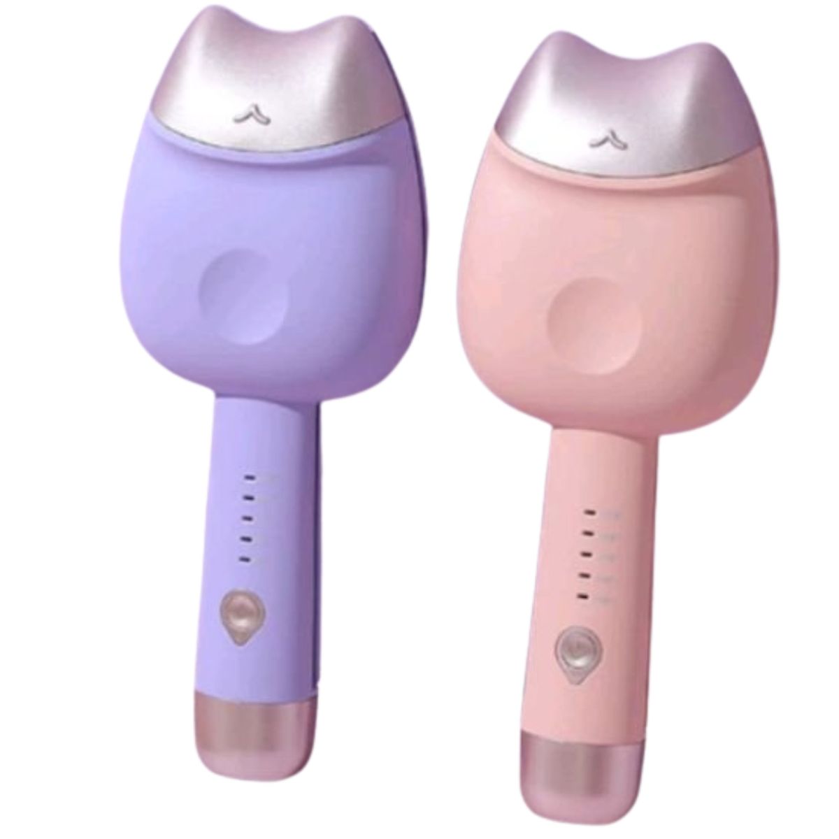 GENERICO - Plancha Rizador Ondas Sirena Profesional Belleza Cabello Perfecto Lila