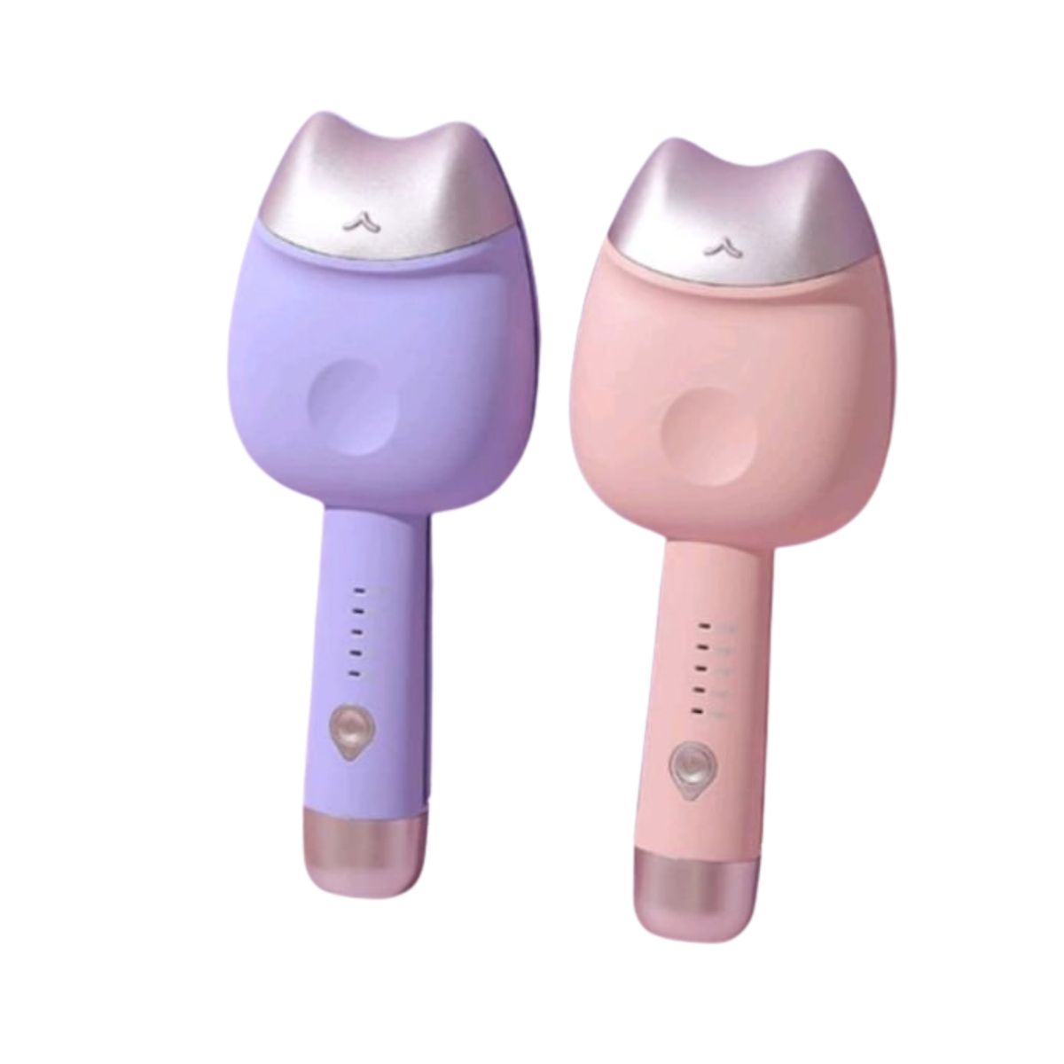 GENERICO - Plancha Rizador Ondas Sirena Profesional Belleza Cabello Perfecto Lila