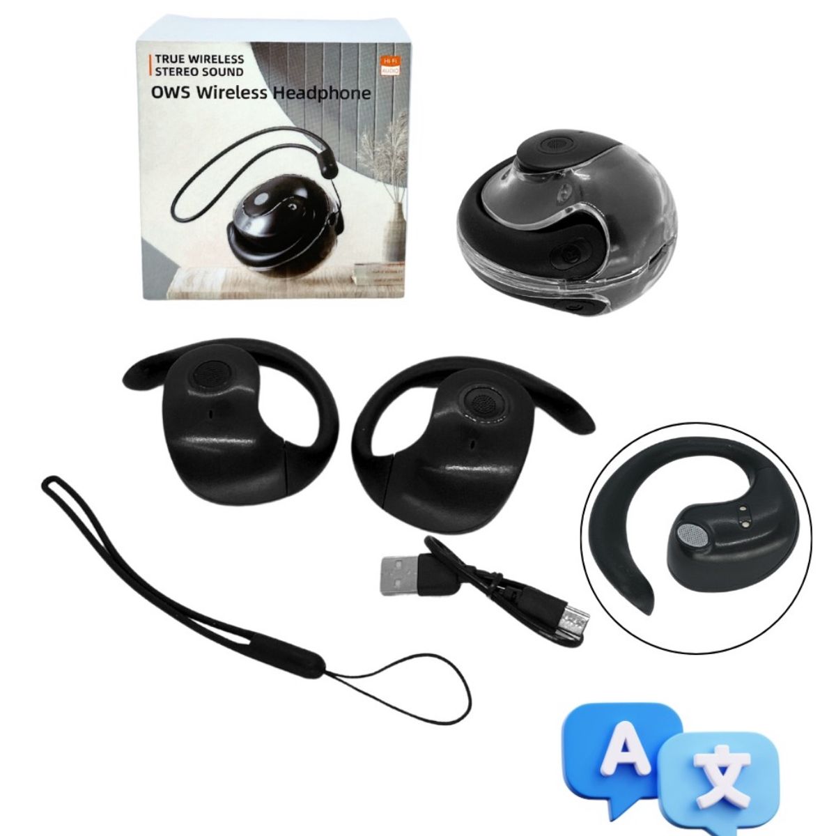 GENERICO - Auriculares De Traducción Inteligentes