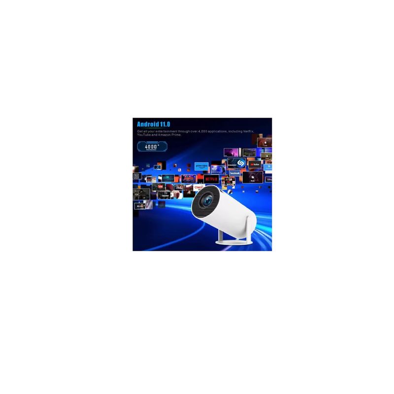 GENERICO - Proyector+ Consola 2 En 1 Juegos Retro M300 Max + 2controles