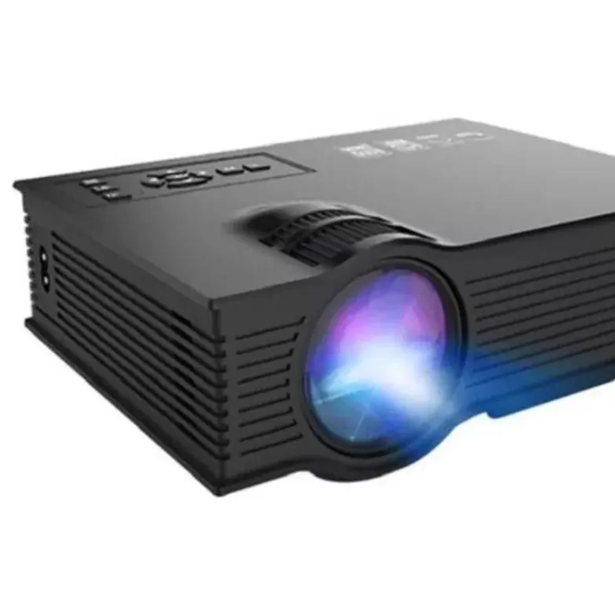 GENERICO - Mini Proyector Led Hd 1080p Wifi Hdmi Usb Sd Wifi 1200 Lumen Uc68s 52 Bits
