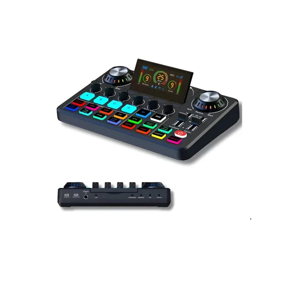 GENERICO - Mezclador Tarjeta De Sonido Profesional Usb Bluetooth f668