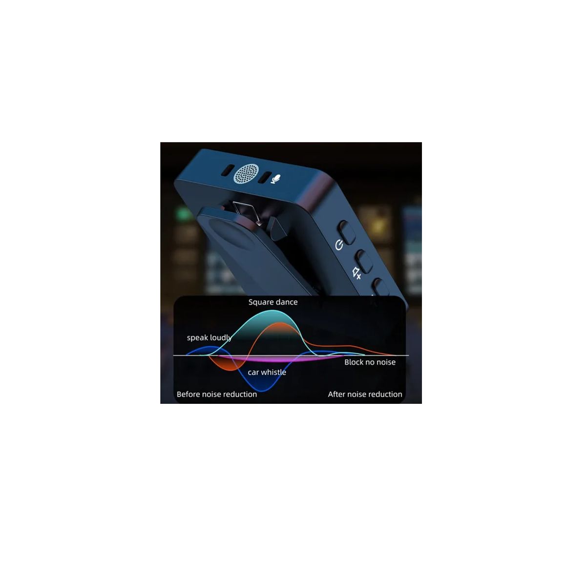 GENERICO - Microfono Dual Inalambrico Solapa Profesional Lightning Sx8