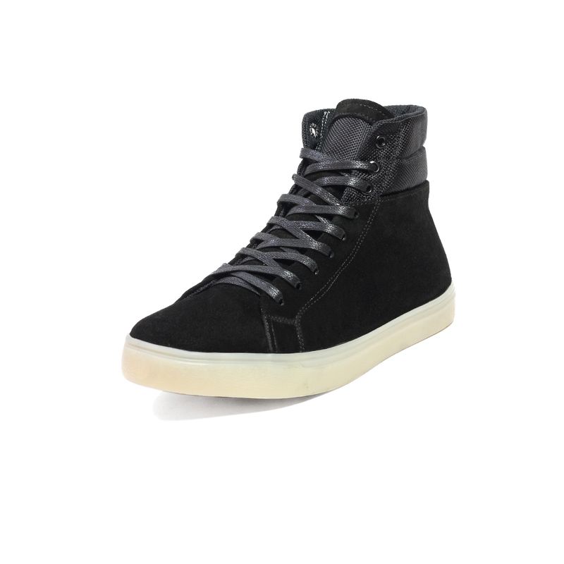 MOOPY - TENIS HOMBRE CUERO/CARNAZA  NEGRO  MOOPY  DOMINIC 02