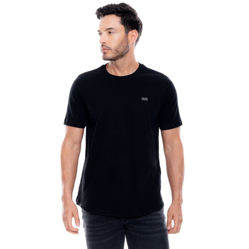 COLOR BLUE - Camiseta Tacto Suave Con Estampado Cb