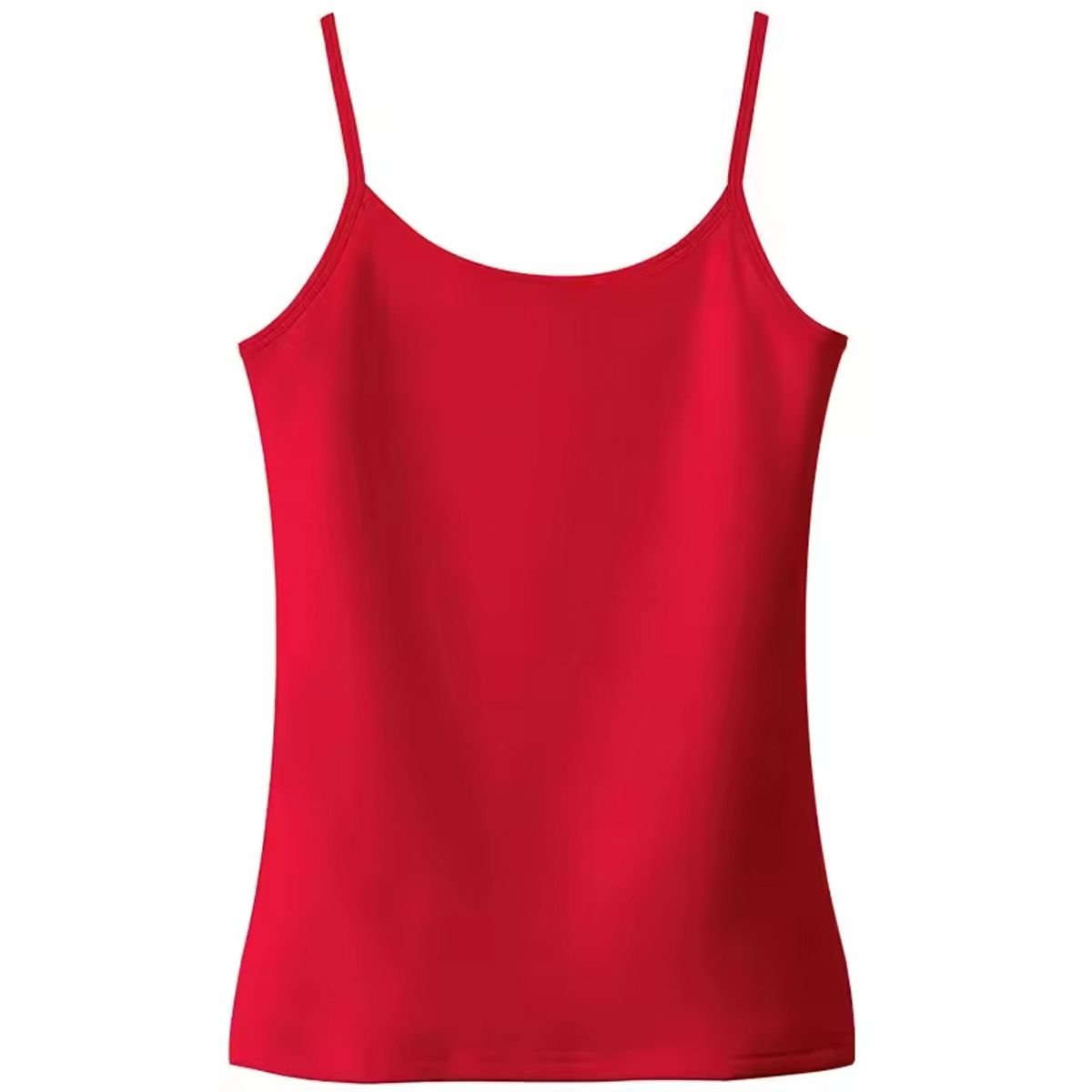 SYK - Blusa Básica De Tiras Unicolor Licrada Para Mujer