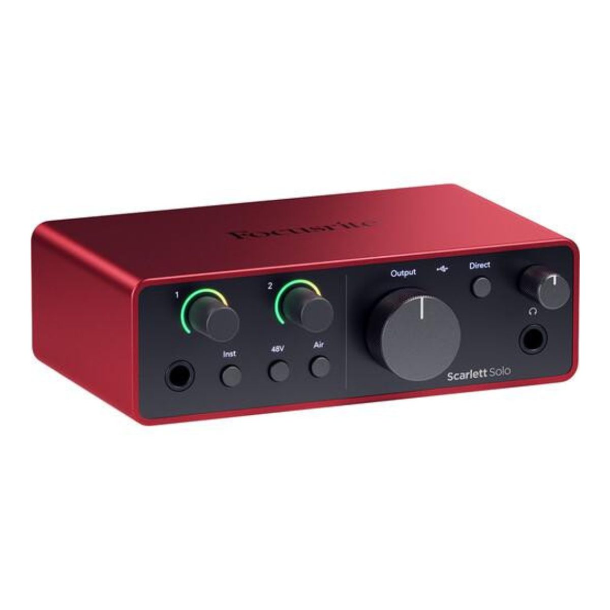 FOCUSRITE - Scarlett Solo 4th Gen Interfaz de audio USB-C