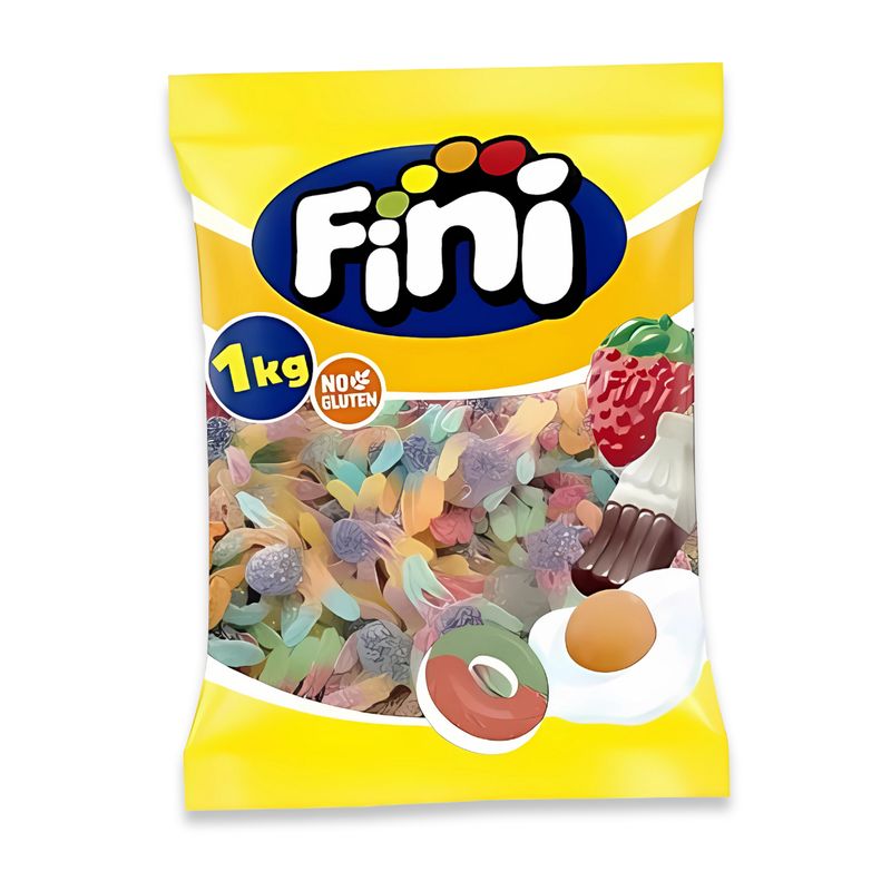 FINI - Gomas Fini Pulpo Pica 1kilo