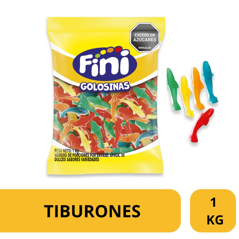 FINI - Gomas Fini Tiburones 1 Kilo