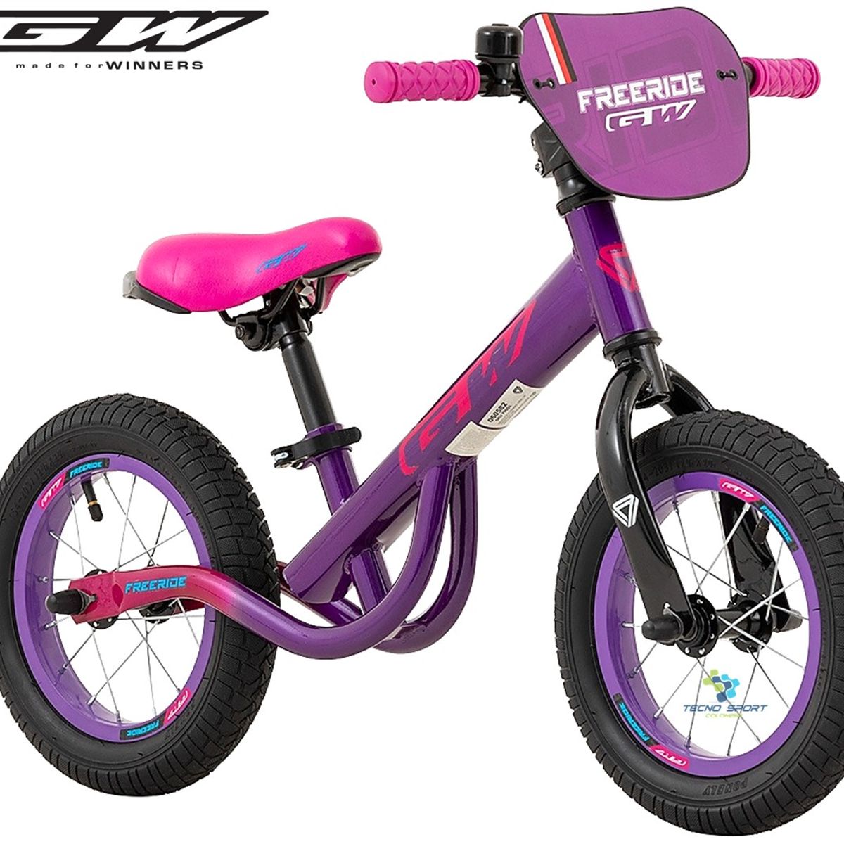 GW - Bicicleta Niña Niño Rin 12 Gw Impulso Balance