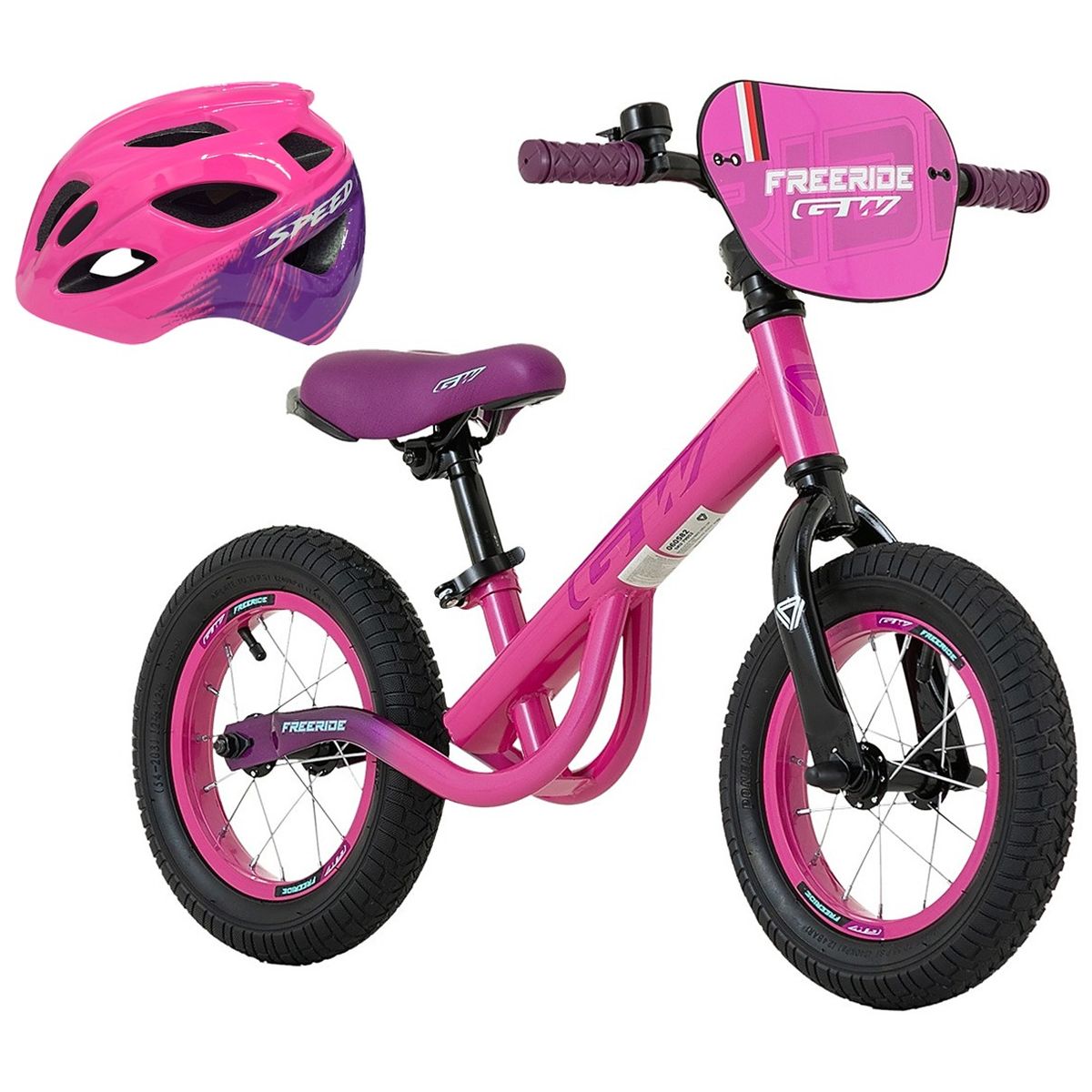 GW - Bicicleta Niño Niña Rin 12 Gw Balance Iniciacion