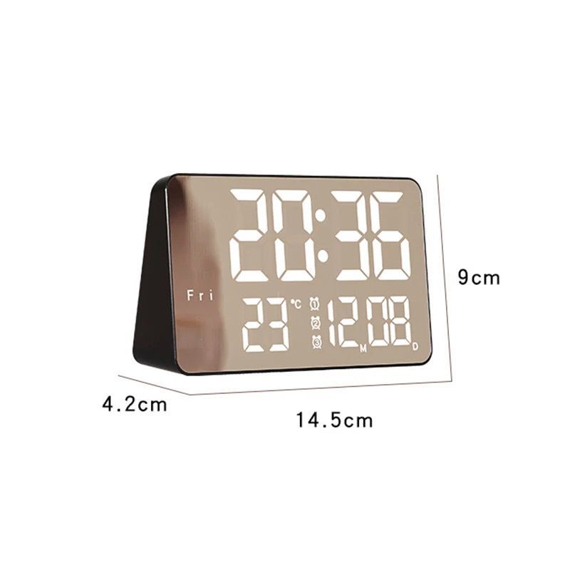 GENERICO - RELOJ DIGITAL DESPERTADOR REF:DCX 670