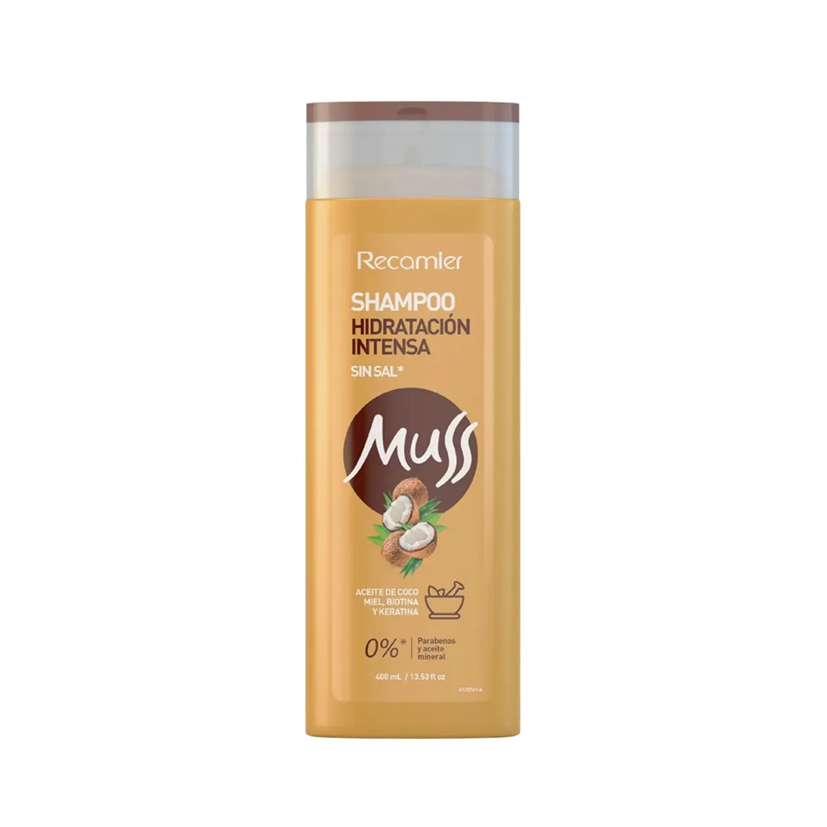 MUSS - Shampoo Hidratación Intensa Muss 400ml