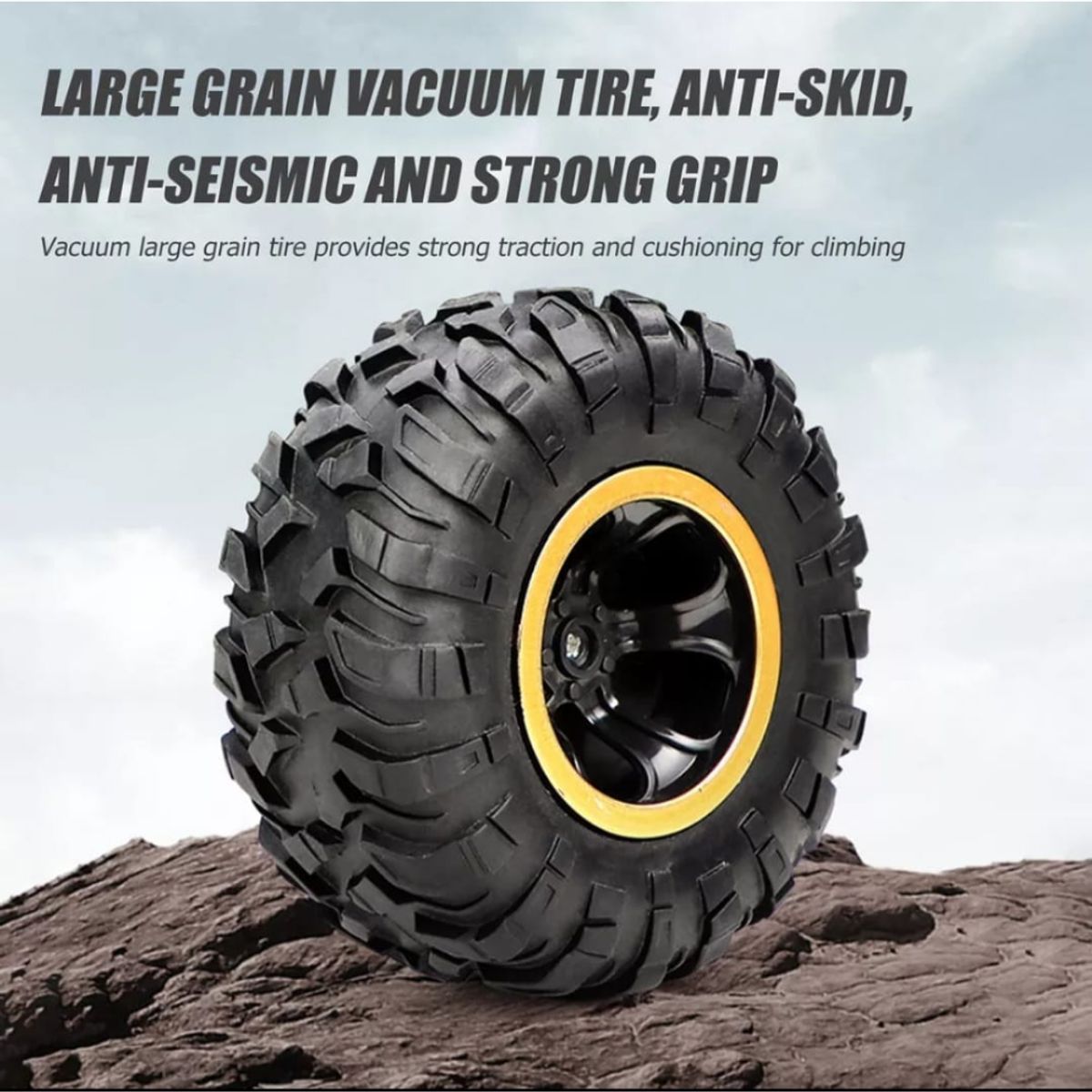 GENERICO - Carro Control Remoto Todoterreno 4x4 con humo