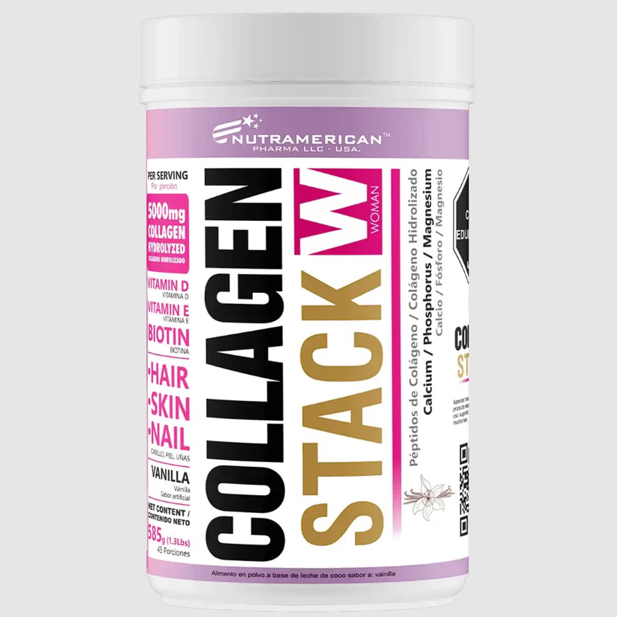MEGAPLEX - Colágeno Premium 585g COLLAGEN STACK W