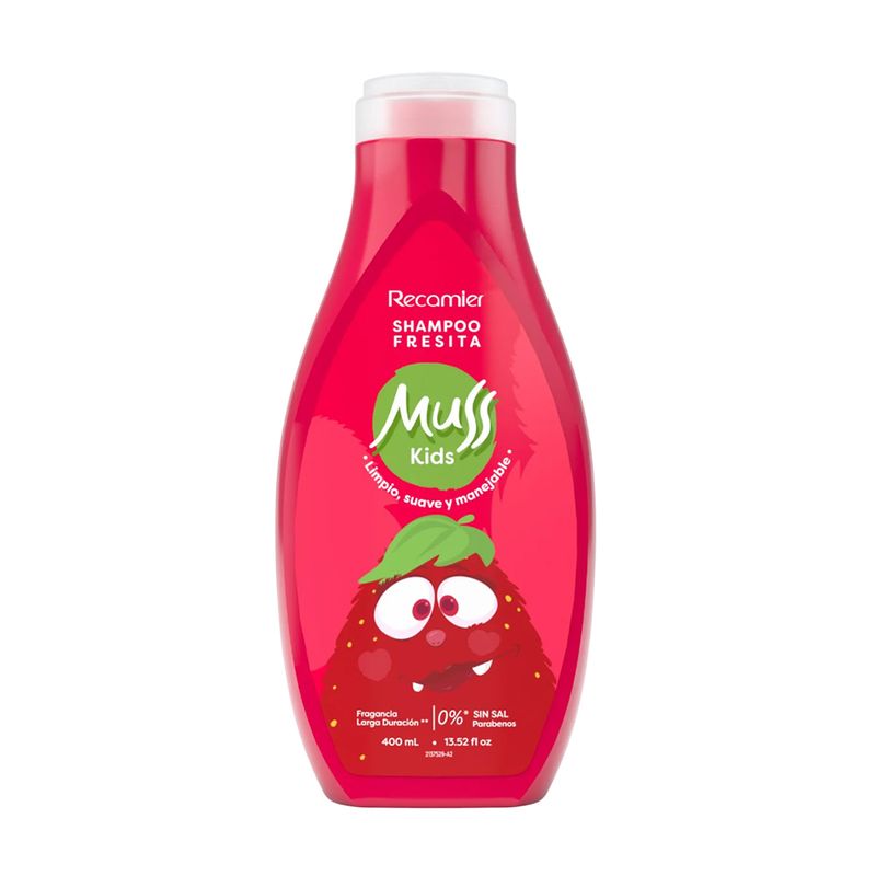 MUSS - Shampoo Kids Fresita Muss 400 ml