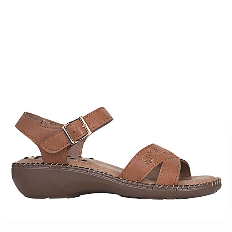 FRATTINI COMFORT - Sandalia de Mujer marca FRATTINI COMFORT en Color CAFE   SAND3J8236-