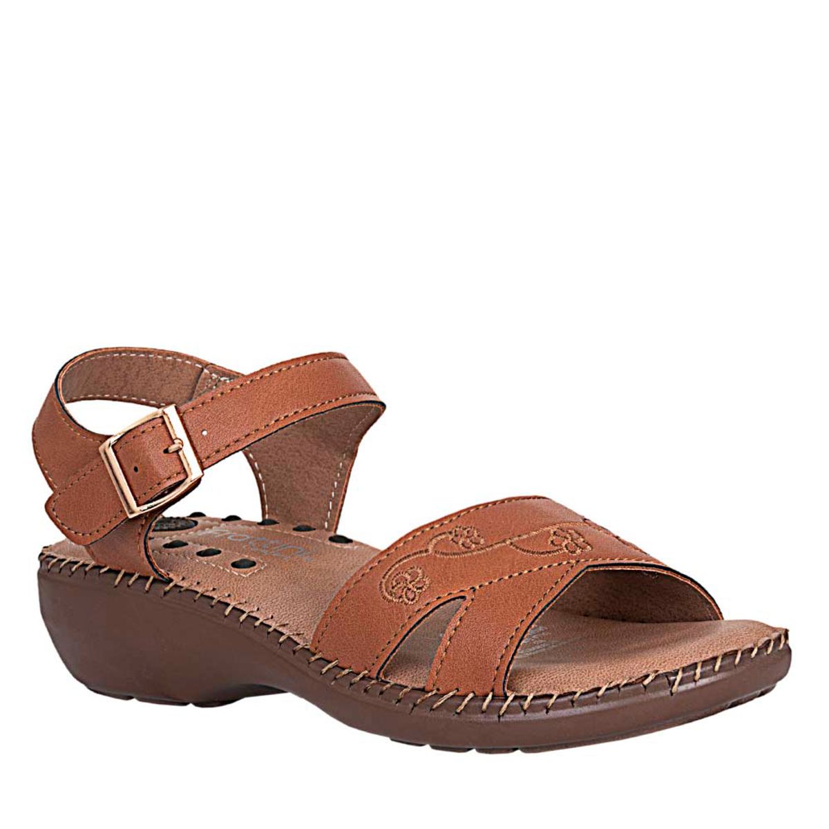 FRATTINI COMFORT - Sandalia Casual de Mujer frattini comfort 3j8236-l8 Cafe