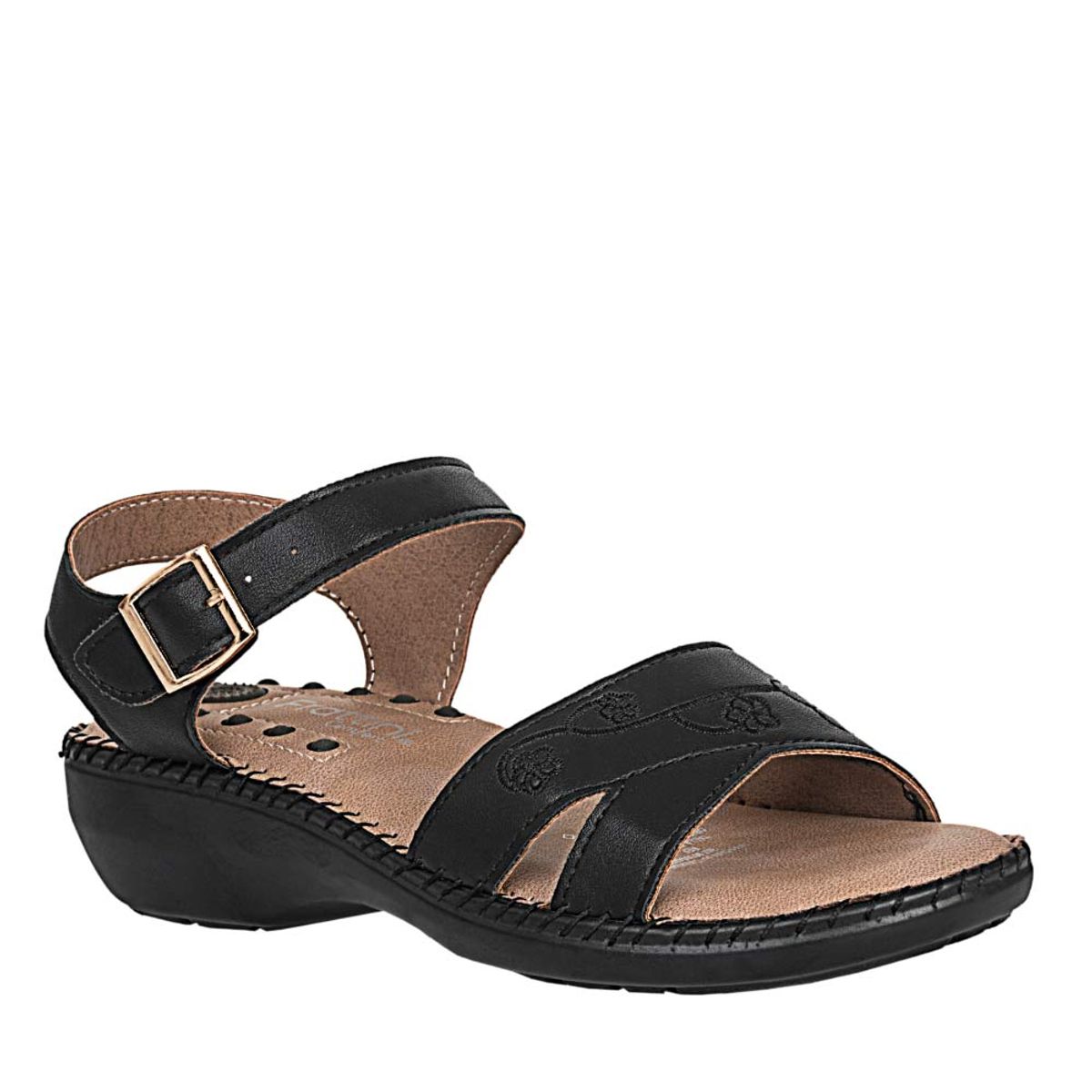 FRATTINI COMFORT - Sandalia Casual de Mujer frattini comfort 3j8236-l8 Negro