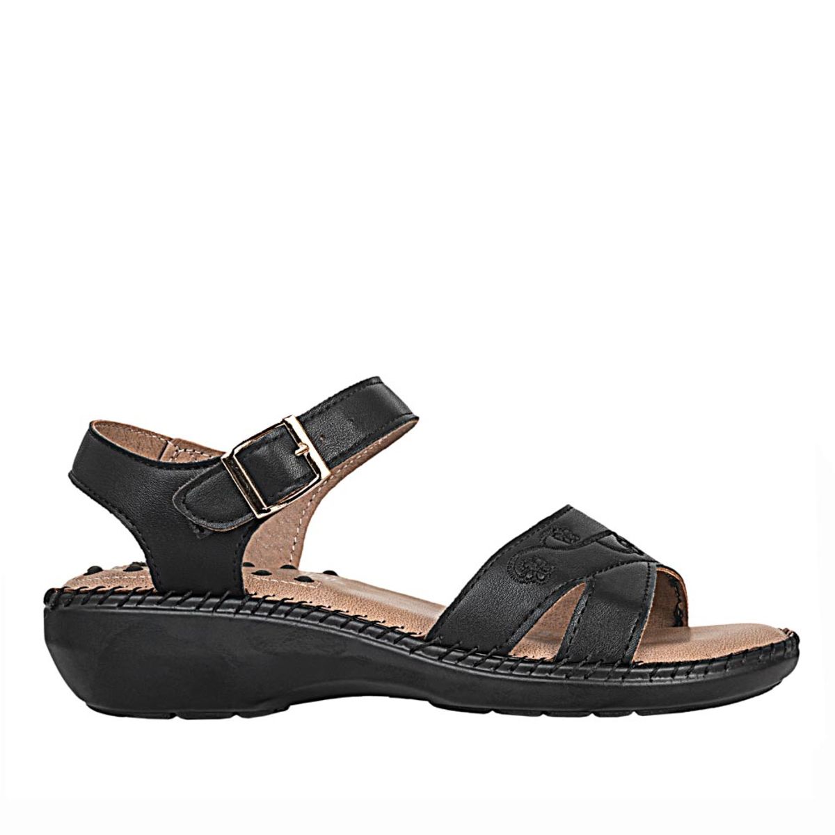 FRATTINI COMFORT - Sandalia Casual de Mujer frattini comfort 3j8236-l8 Negro