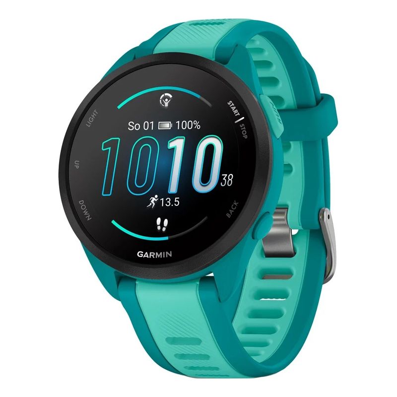 GARMIN - Garmin Forerunner 165 Music 43mm AMOLED Turquesa con GPS
