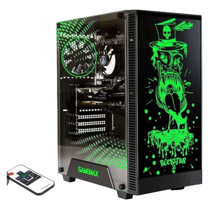AMD - Torre Gaming Ryzen 5 5600G – Rockstar Edition