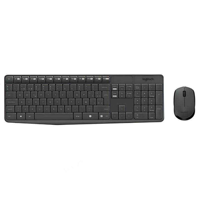 LOGITECH - COMBO TECLADO Y MOUSE INALAMBRICO LOGITECH MK235