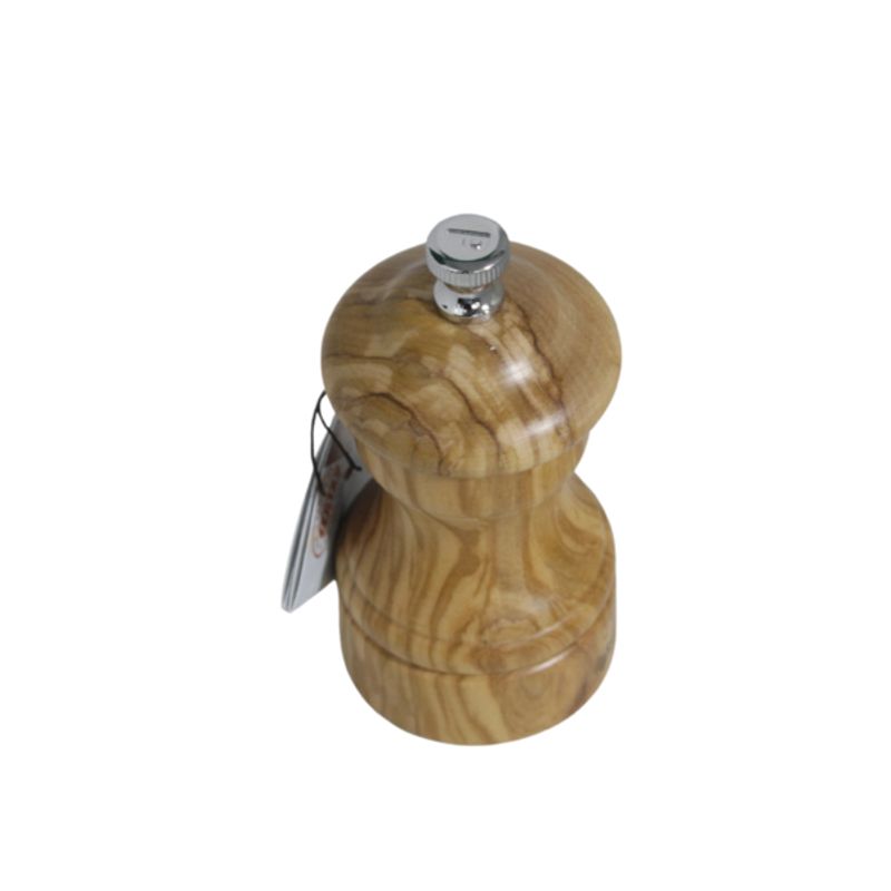 GENERICO - Pimentero Bisetti Imperia  de  Madera de Olivo 10 cm