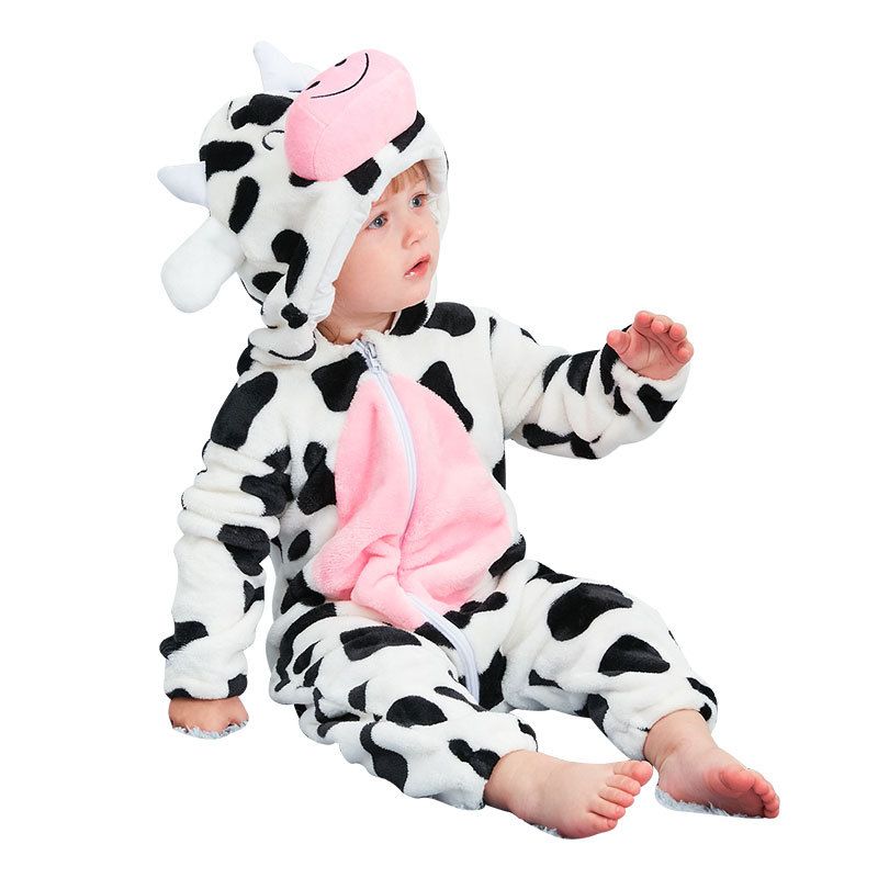 GENERICO - Pijama Térmica Enterizo Unicornio Talla 4