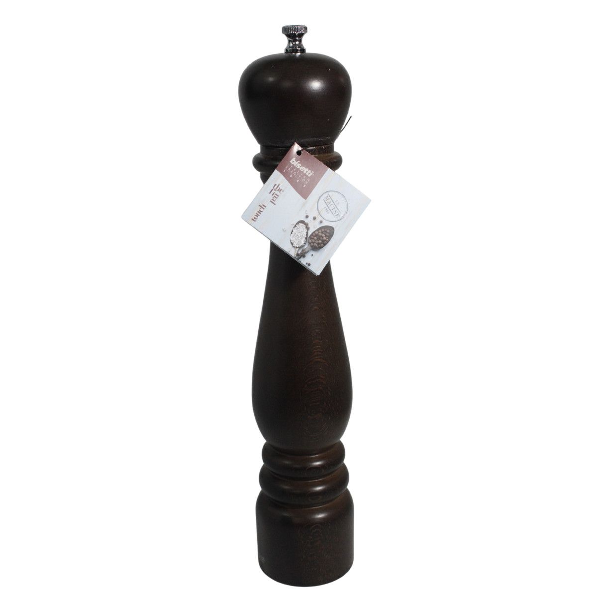 BISETTI - Salero Roma de madera de haya 33cm - Bisetti