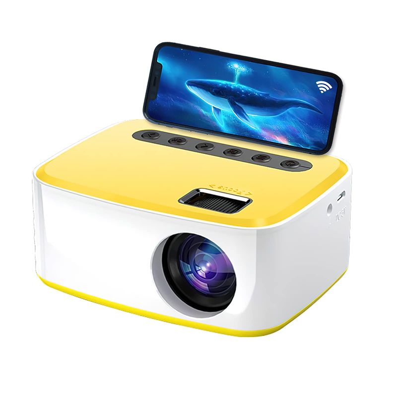 PRO - Mini Proyector Wifi Portátil Video Cine Casa Led Usb Hdmi Av