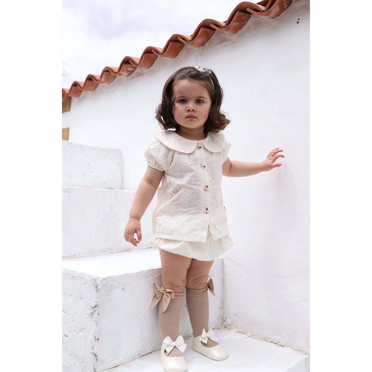 BABY SAMUU - Conjunto Blusa y Short Julieta