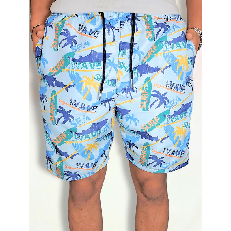 SHAKTIS - Pantaloneta Shaktis Estampada Antifluido Blanco 1314